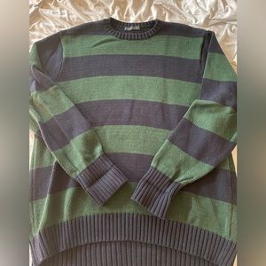 Brandy melville cotton thick stripe sweater